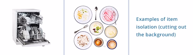 Isolated items example