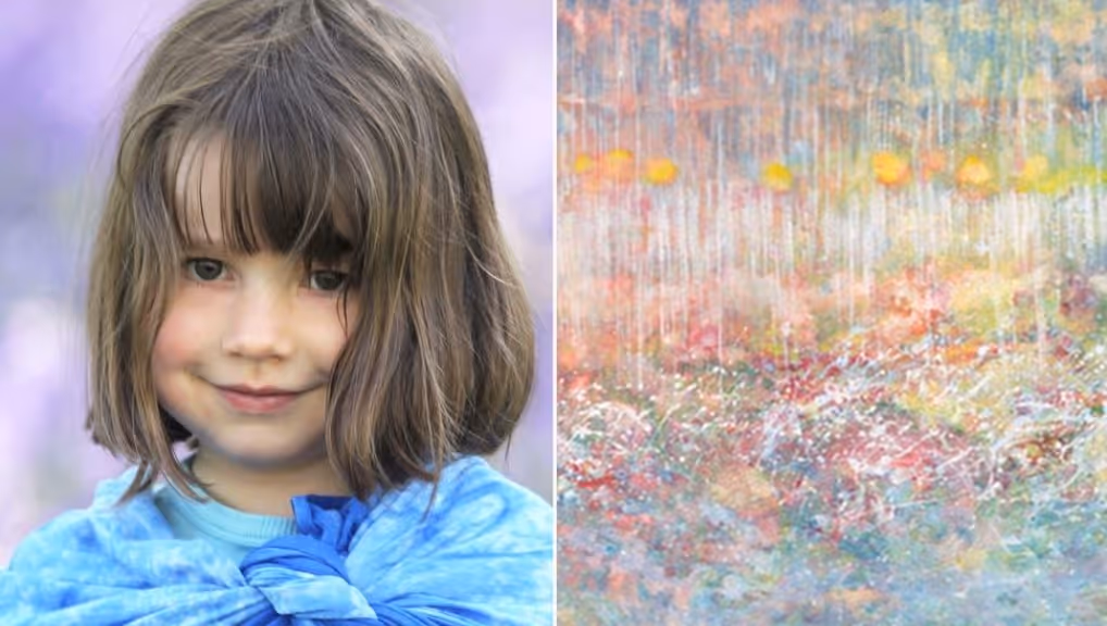 UK Independent: Five-year-old Iris Grace is raising awareness of autism through her extraordinary paintings uses Gemiini